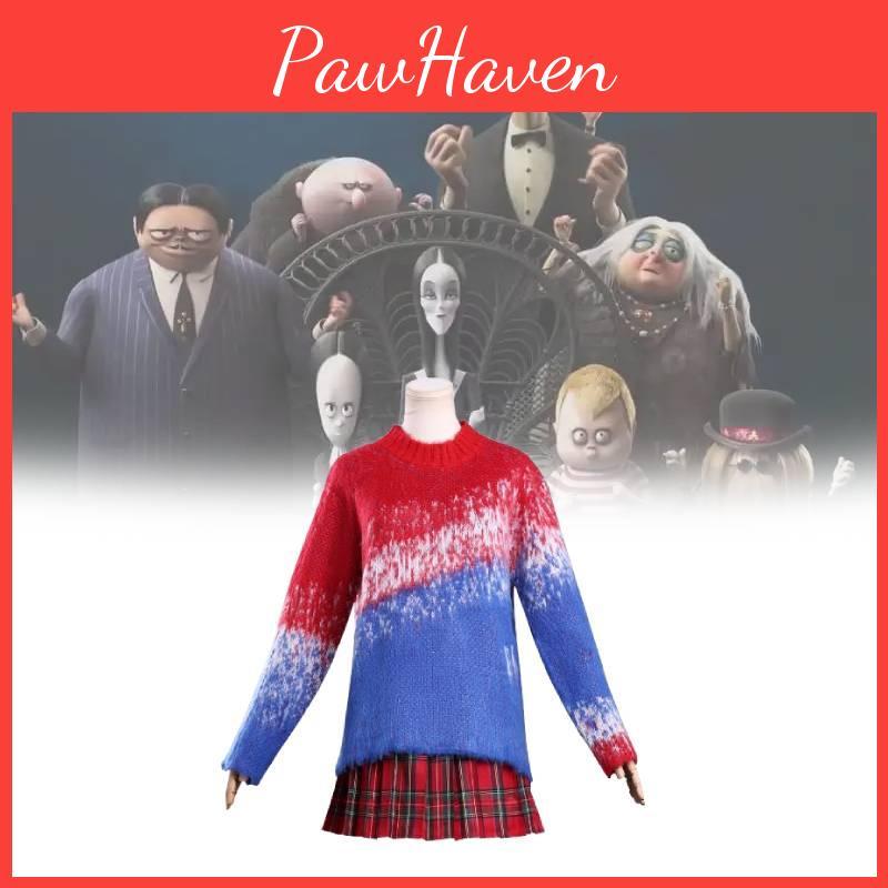Addams Family 2 Character Cosplay Dress With Polyester Fabric For Game And Anime Role Play