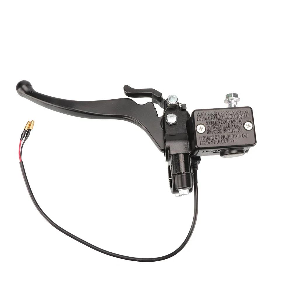 22mm 7/8 Inch Universal Motorcycle Accessories Hydraulic Brake Brake Pump Front and Rear Disc Brake Handbrake Electric Tricycle