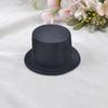 DIY Bare Doll Hat 9cm Mini Top Hat Unfinished EVA Oil Cloth Base For Accessories And Party Decors