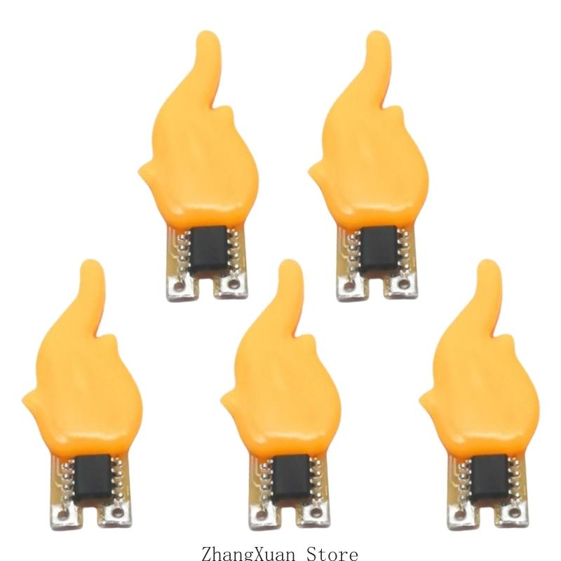 5Pcs LED Flashing Lights Party Decoration Light Bulb Accessories 3XUF