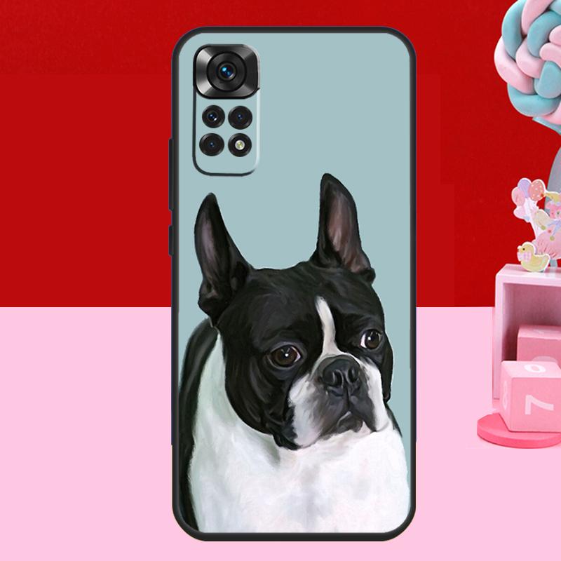 Boston Terrier Dog Case For Xiaomi Redmi Note 14 13 12 11 10 15 Pro Plus Redmi 15 C 13C 10C 12C 14C Soft Cover