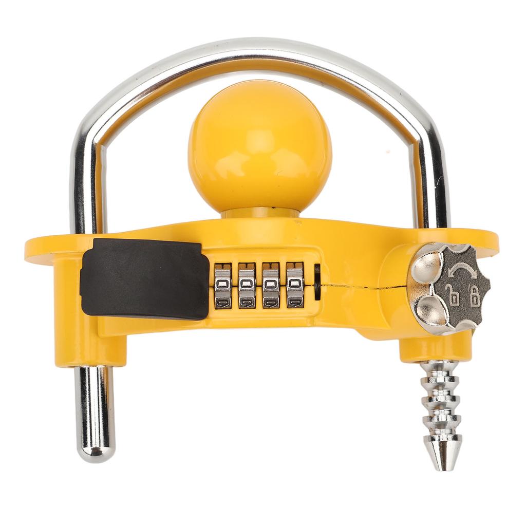 Trailer Coupler Lock Universal Hitch Lock U Shaped Combination Lock for Security