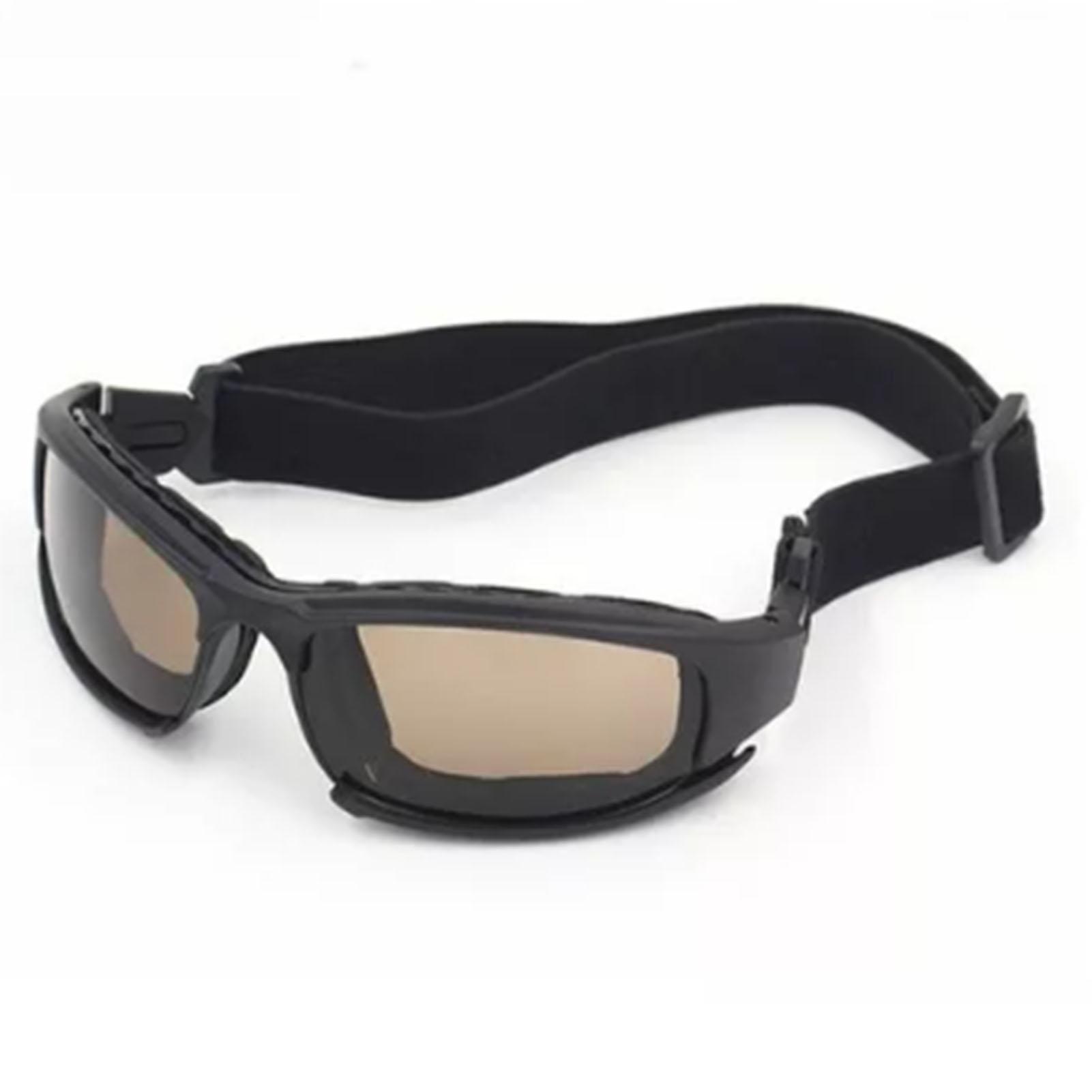 Cmperipheral Unisex Light Motorcycle Goggles Wind Proof Impact Resistant Uv Proof Weight Pc Motorcycle Sunglasses