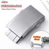 18/20/22mm 316L Solid Stainless Steel Watch Clasp Luxury Adjustable Folding Buckle Silver Metal Clasp Watch Repair Accessories