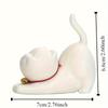 1Pc Mini Ceramic Cat Incense Stick Holder with Lovely Cat Design Home Decorative Ceramic Incense Burner