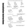 9PCS/Set Full Encirclement Universal Car Seat Cover Gecko Mesh Cloth Four Seasons Universal Car Seat Cover with Tire Track Styling Car Seat Protector