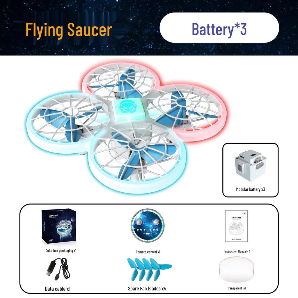 Trendy Remote Control UFO Drone Plane - Model 823: Flying Saucer Toy