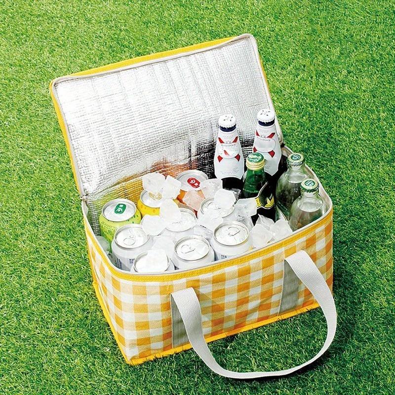 2 Stück, Picknickdecke plus Organizer, geeignet für Camping, Picknick, Strand, 200,66 cm x 200,66 cm große Picknickdecke