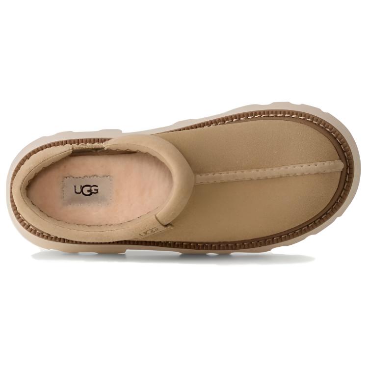 UGG Tasman Lug Comfortable Simple Durable Low-Top Casual Shoes Men Sneaker Light-Brown 1187650-MDSD