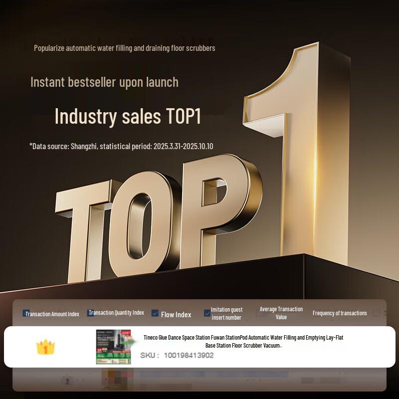 Tineco StationPod Cordless Wet/Dry Vacuum with Auto Water Station