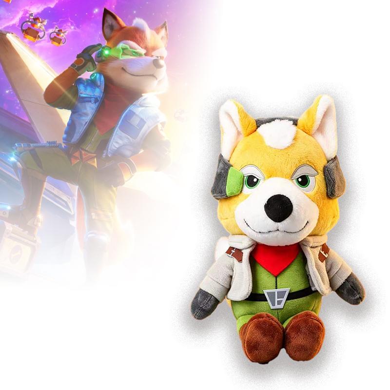 New Star Fox Plushie Exquisite Cartoon Game Fox Character Roles Plush Toys Fan Collection Decoration Festival Gifts For Friends