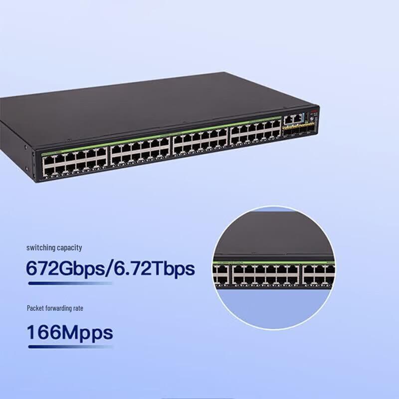 H3C S5135S-48FP4S-EI 48-Port Gigabit PoE Managed Switch