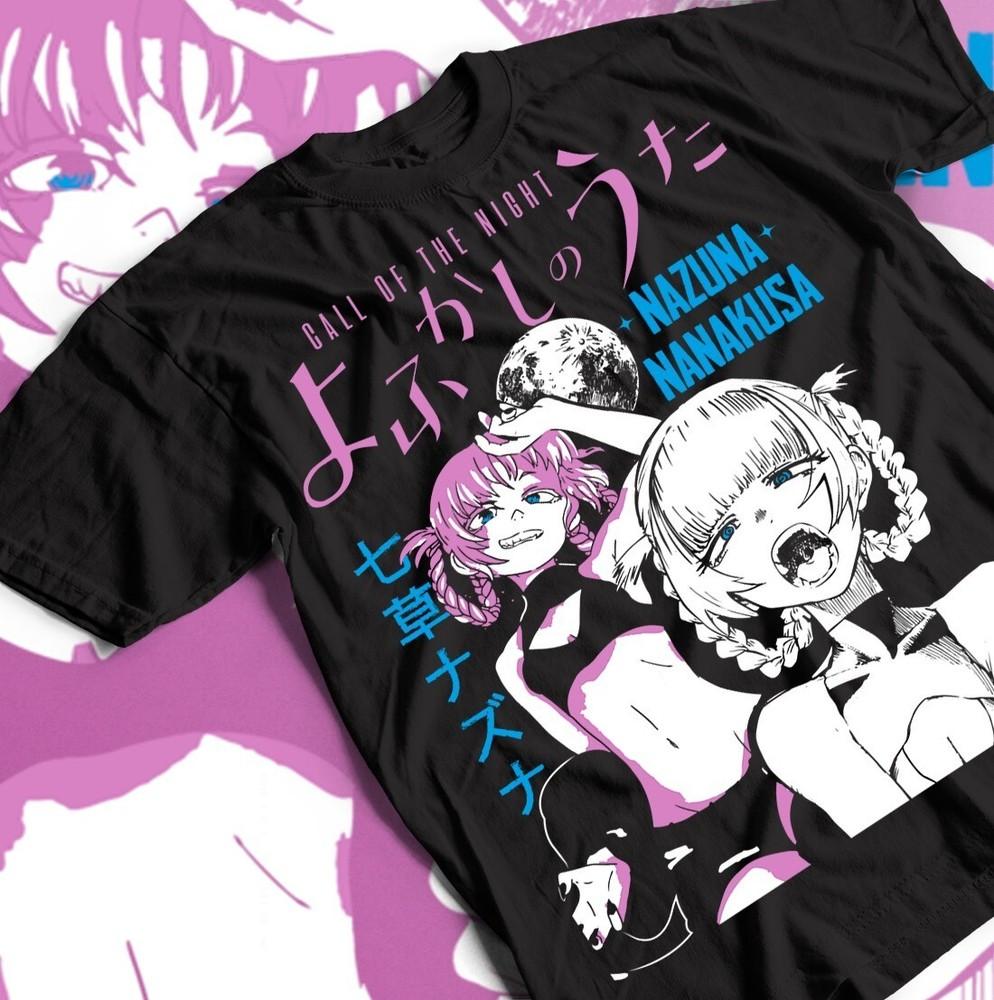

Kawai Anime Shirt, Unisex , Kou Yamori andNazuna Nanakusa, Call Of The Night M