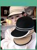 Straw Sun Hat With Wide Brim For Summer Outdoor Sun Protection And Fashion Style