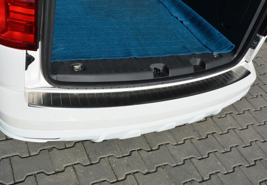 

Накладки на задній бампер OmsaLine (нерж) для Volkswagen Caddy 2015-2020 рр.