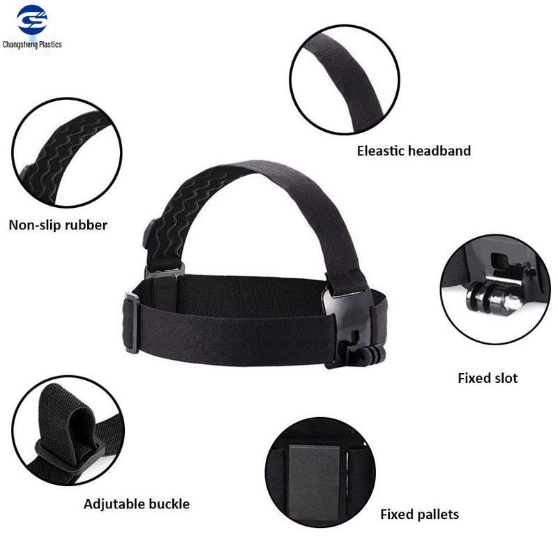 Gopro13/Action5Pro/Insta360 Head-Mounted Strap for Cycling and Sports Camera Use