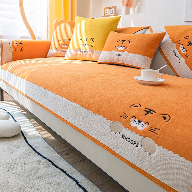 

Чехол на подушку дивана, тканевое полотенце, всепогодный кожаный чехол на диван, противоскользящая спинка, подушка для дивана 70*70cm бежевый