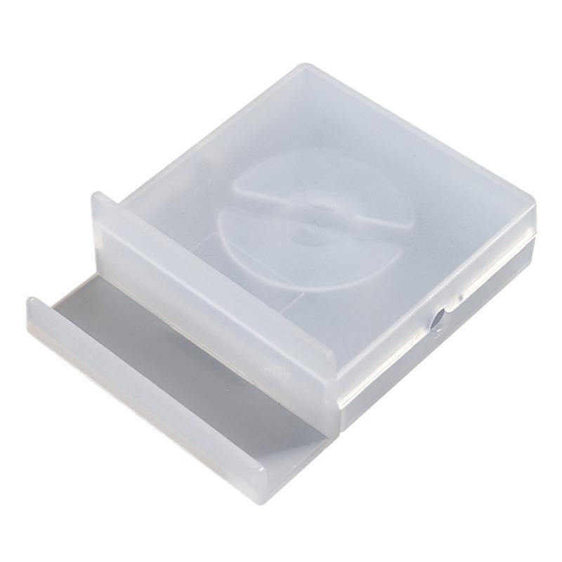 1Pc Portable Transparent Power Cord Organizer Data Cable Storage Box Usb Cable Winding Device Data Cable Storage Protector