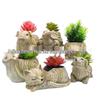 Nordic Resin Animal Succulent Planter – Garden Ornament and Courtyard Decor