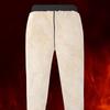 Kids Autumn Winter Warm Sports Long Pants Casual Trousers Fleece Pants
