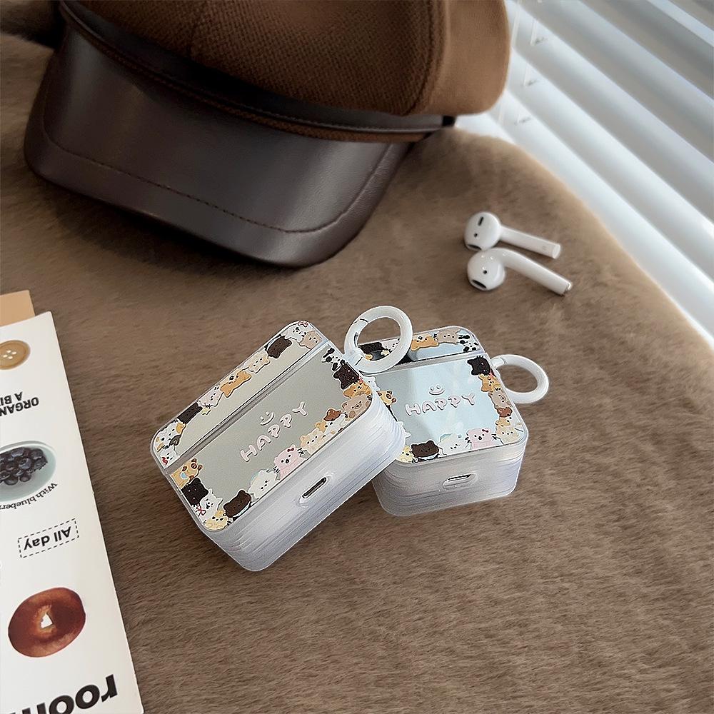 Mirror ins sweet kitten suitable for Apple AirPods1/1 Bluetooth headset case pro1 new 1st generation