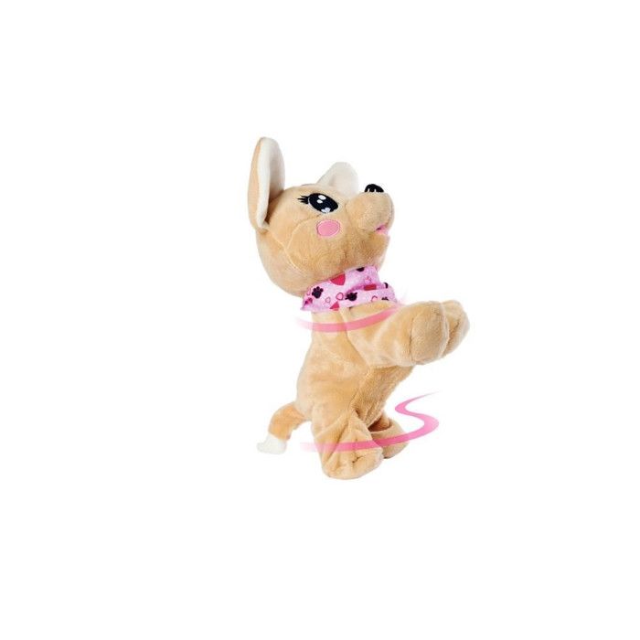 Interactive Plush - Chi Chi Love Baby Boo - 30 Cm - Interactive Toy - Brown and Pink - Mixed - 3 Years+