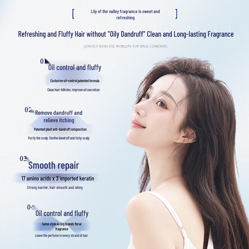 Vithos Amino Acid Anti-Dandruff, Oil Control & Volumizing Shampoo