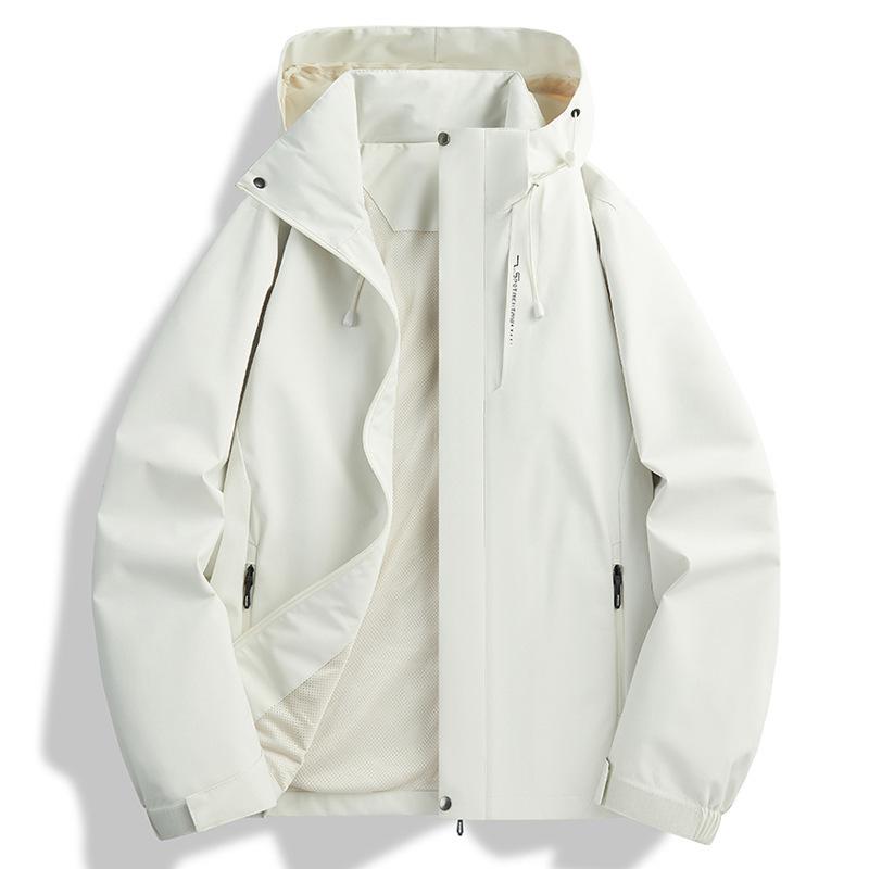 Simple jacket Women's three-in-one jacket Small spring and autumn windproof autumn and winter couple jacket Mountaineering suit