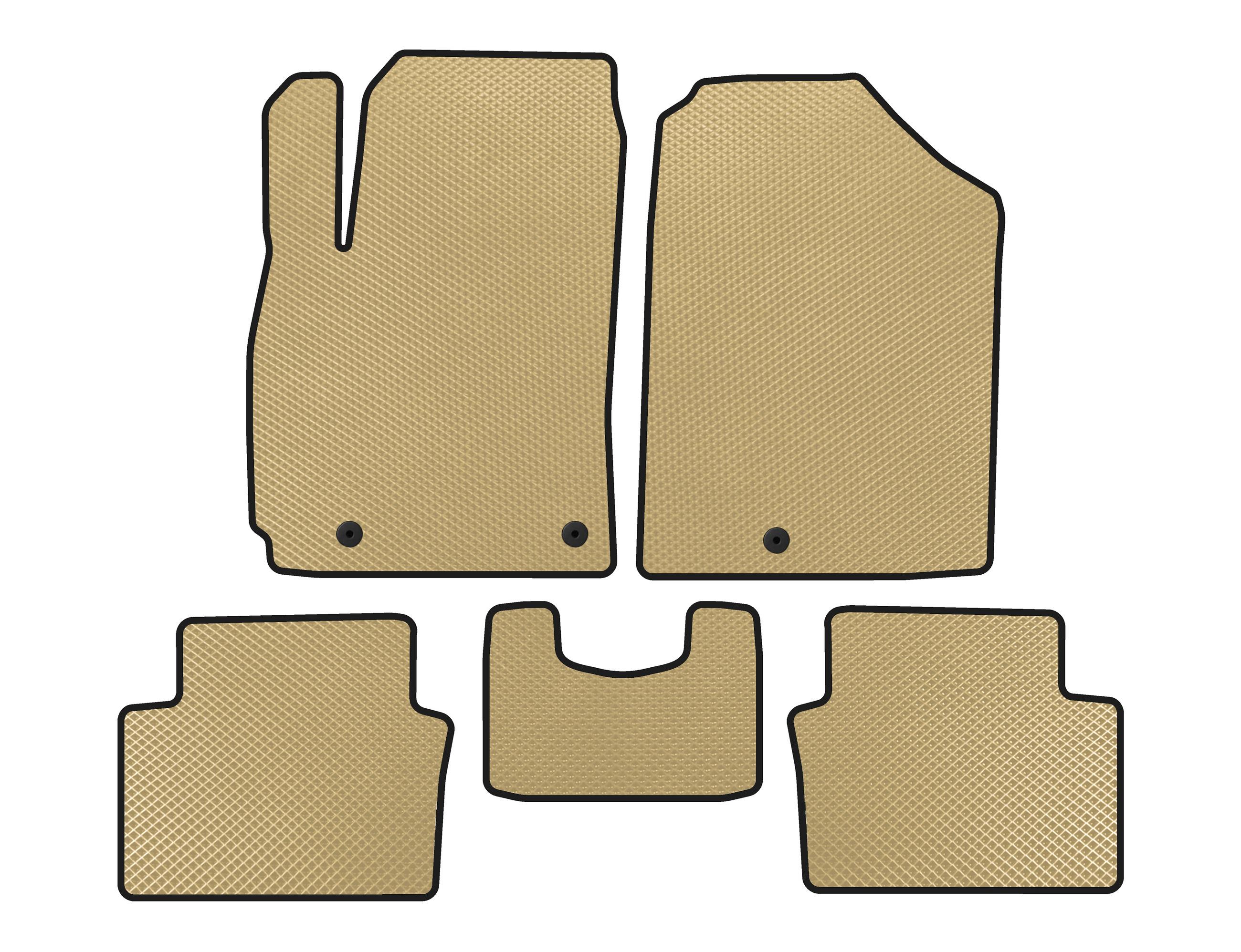 

EVA mats (Coupe, Beige) for Hyundai Veloster 2018-2022
