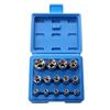 2025+ 14PCS Female E Star Torx Socket Set E4-E24 E-Torx External Hex Socket Insert Nut