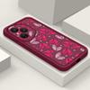 Hand drawn heart-shaped pattern Case For Honor 400 Lite 200 Pro Shockproof Bumper Soft Silicone Cover For Honor X9C Smart X8C