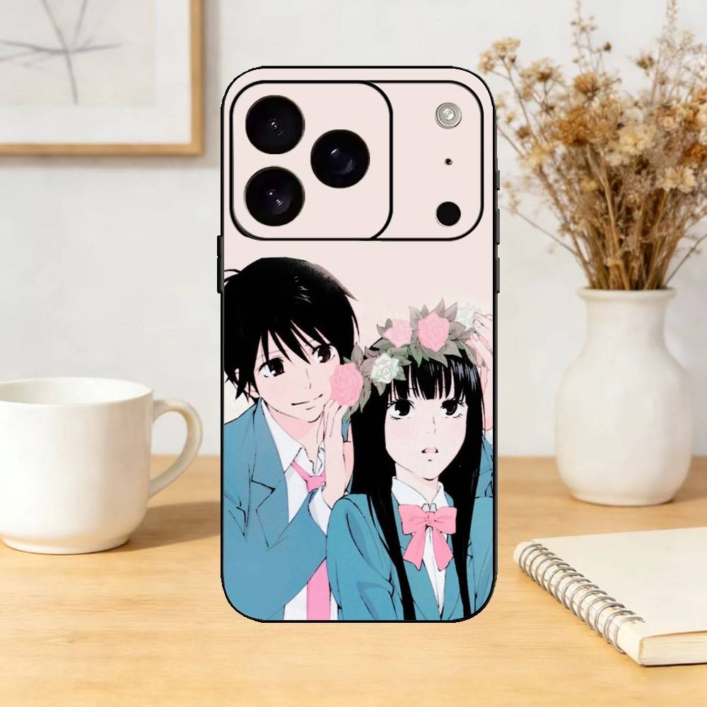 K-Kimi ni Todoke S-Sawako Phone Case Silicone black Soft For IPhone 17,16,15,14,13,12,11,SE,Plus Pro Max