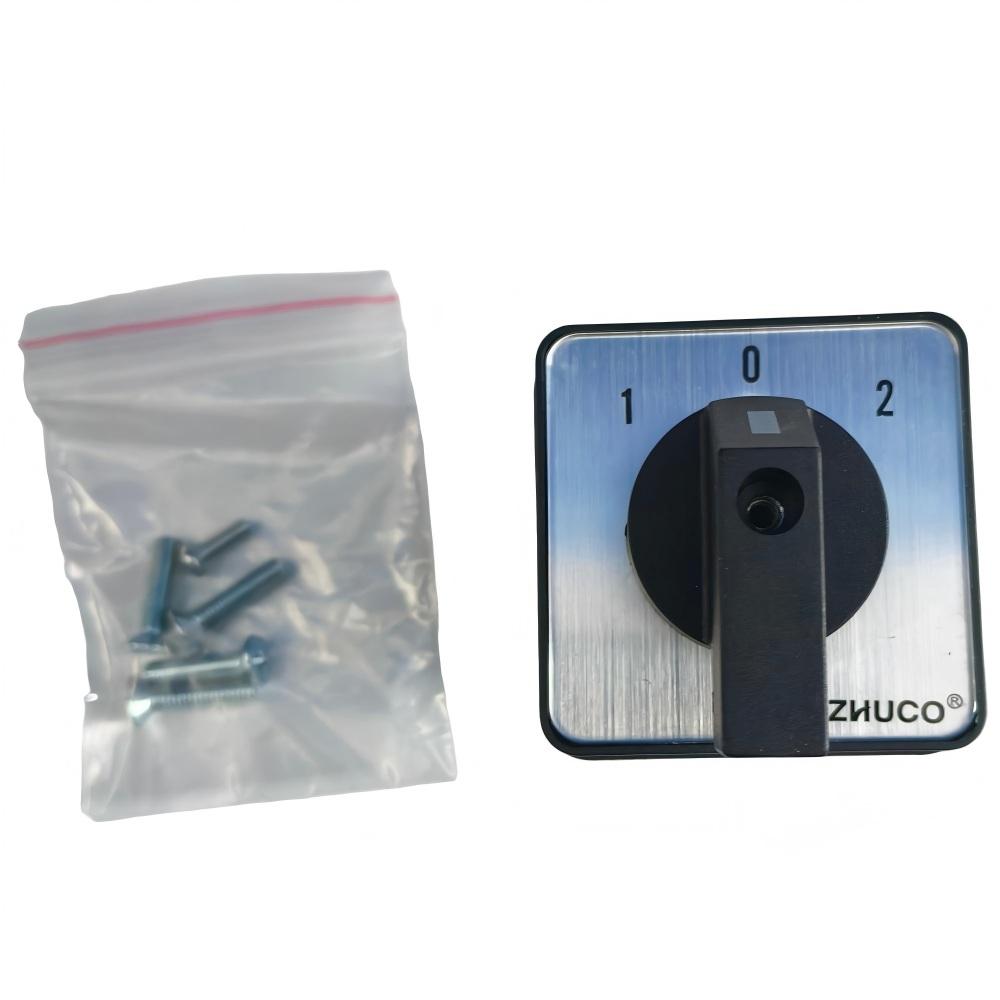LW28-20 1-0-2 Selector Rotary Switch 3 Gears 1 Section Changeover Switch 440V 20A 3Position 3Knots Electric Reversing Switch