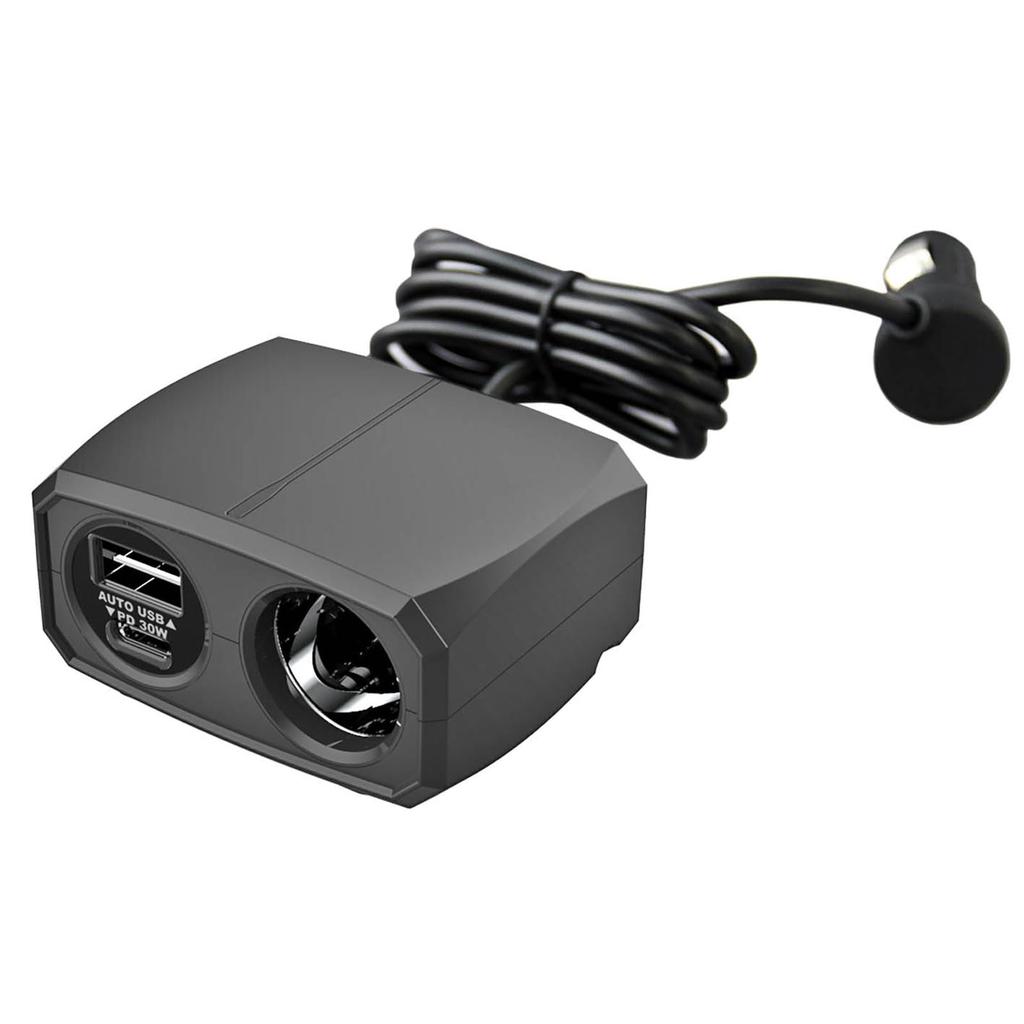 Kashimura USB PD 30W Compatible Expansion Separate USB Automatic Detection NKX-238 Socket, Socket/Reversible