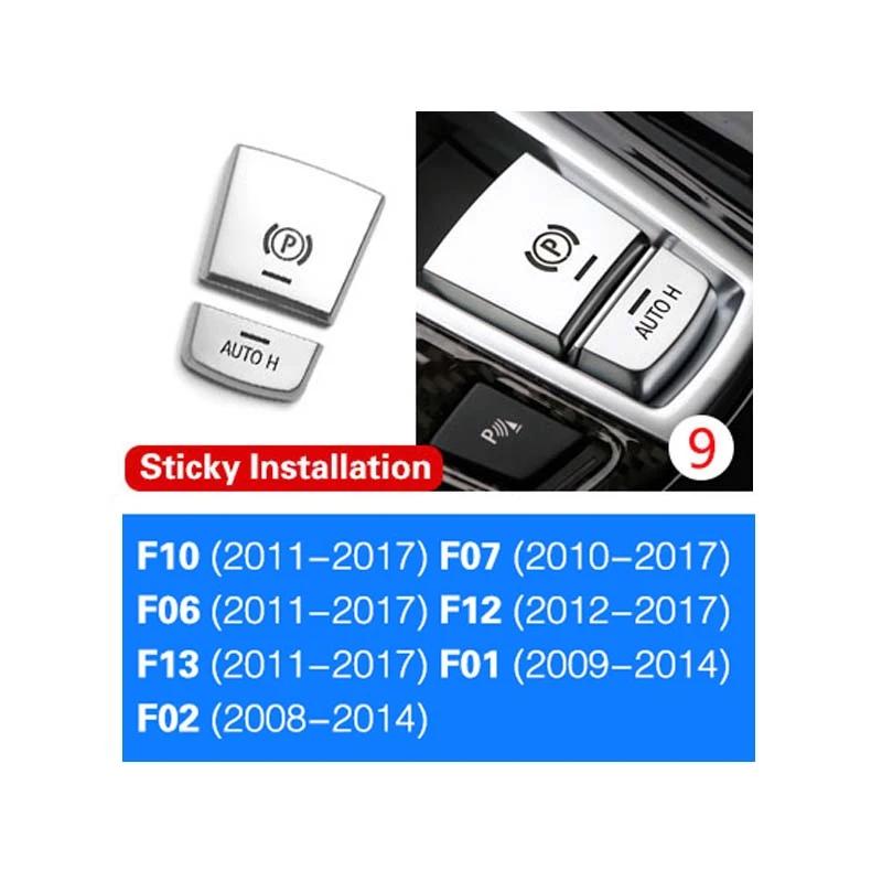 For BMW 5 6 7 Series 5GT F10 F11 F06 F07 F12 F01 F02 Heater Climate Air Conditioning Control Panel Button Cover Automotive Parts