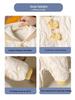 Cozy Fleece-Lined Winter Hooded Romper for Baby Boys & Girls - Thick Outdoor Wear for Infants