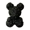 Romantic Rose Ornament, Rose Bear Decorative Sculpture for Valentine Day Anniversaries Birthdays Multi-Scene Use Gift