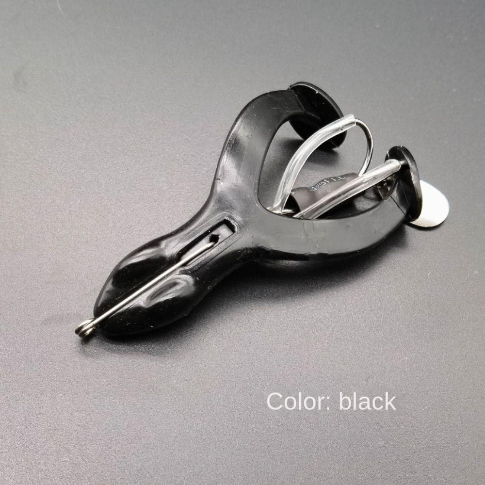 

3D Eyes Soft Frog Fishing Lures Silicone Fishing Gear Product Mini Soft Lure Fishing 8cm 13g-Black