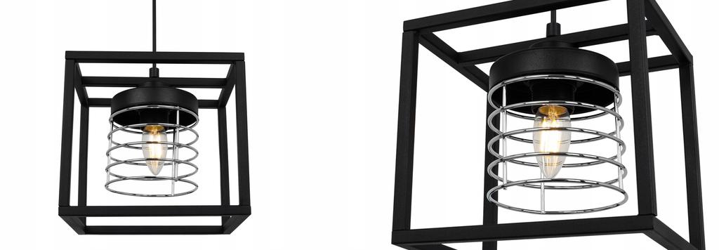 LOFT HANGING LAMP MODERN CAGE