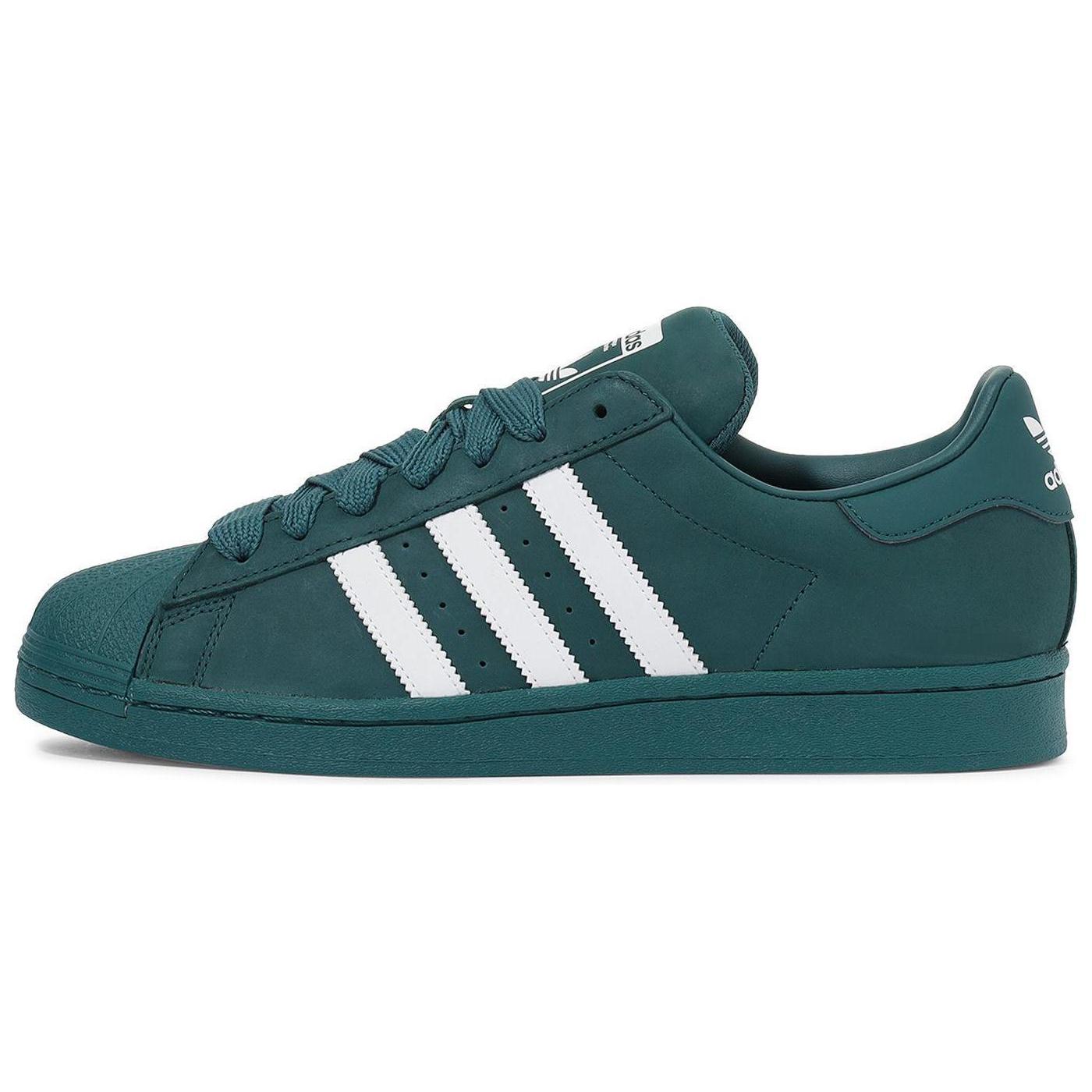 

Adidas Originals SUPERSTAR Low top Skateboard Shoes Unisex Green White ID0994 38⅔