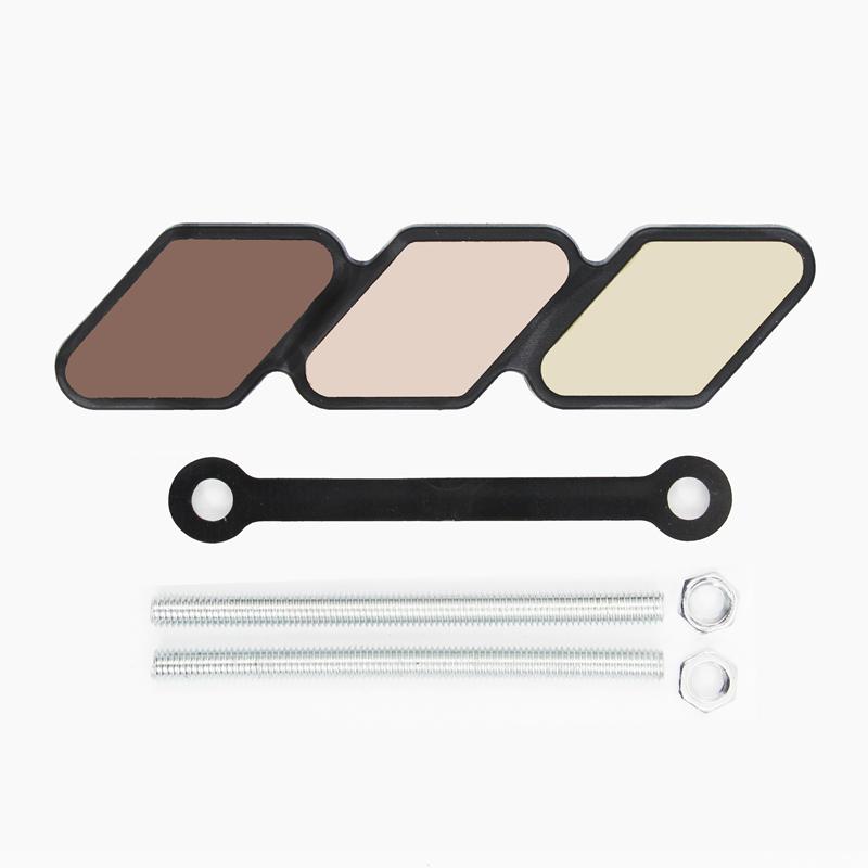 3 Colors Grille Badge Emblem For Toyota TRD Tacoma Tundra 4Runner Highlande Rav4 Strip Of Air Inlet Grille Auto Accessories