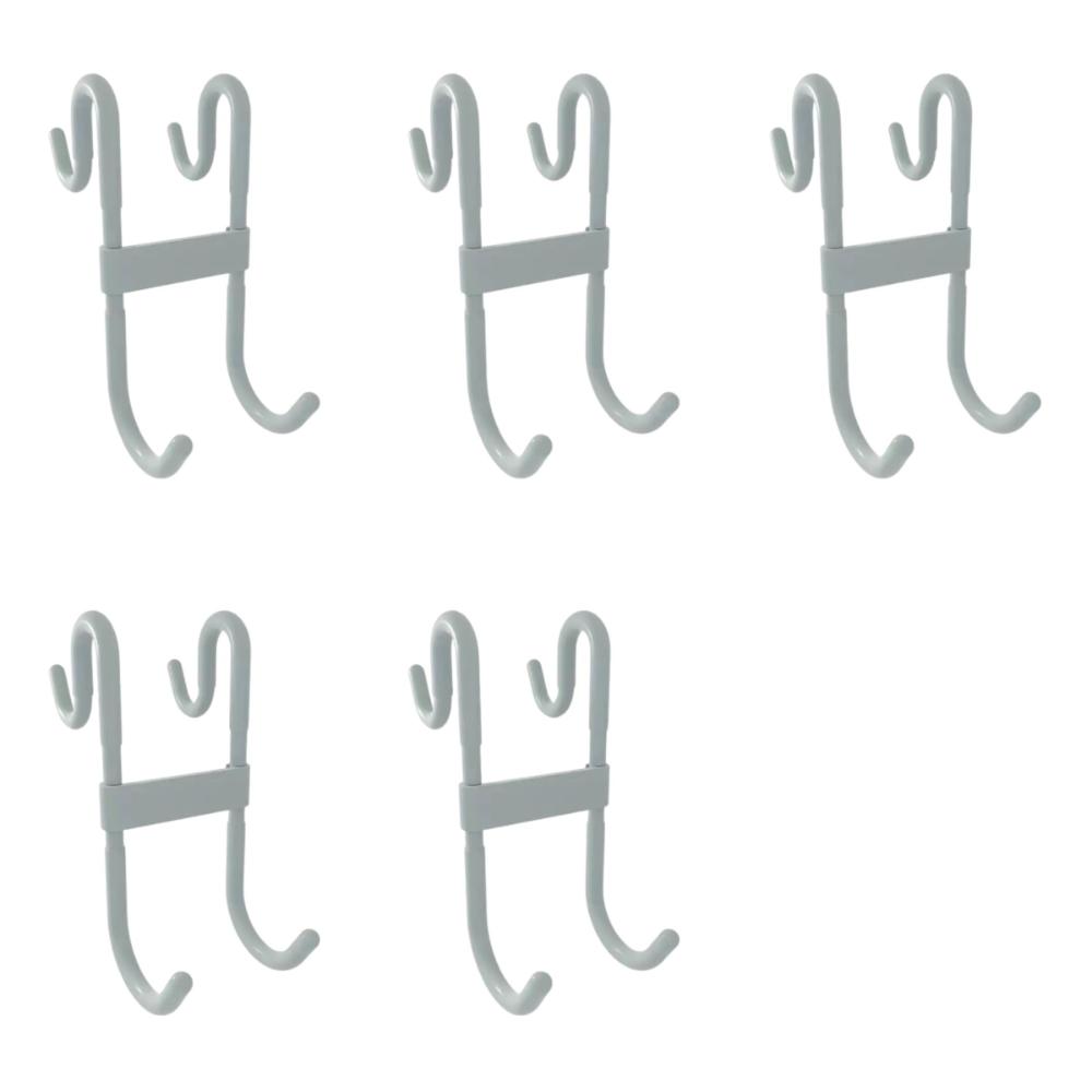 5Pcs Heavy-Duty Shower Door Hook Strong Hold Hanging Hook Door Accessory Storage Hanger Door
