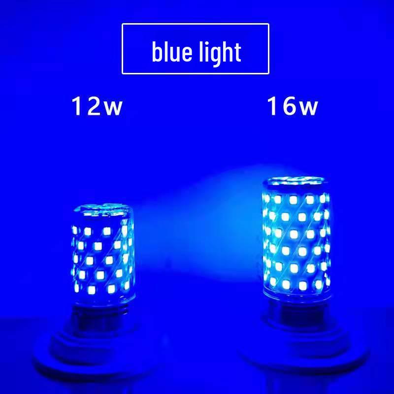 

LED кольорова романтична лампочка для спальні для атмосфери та фотографії Blue Light E14