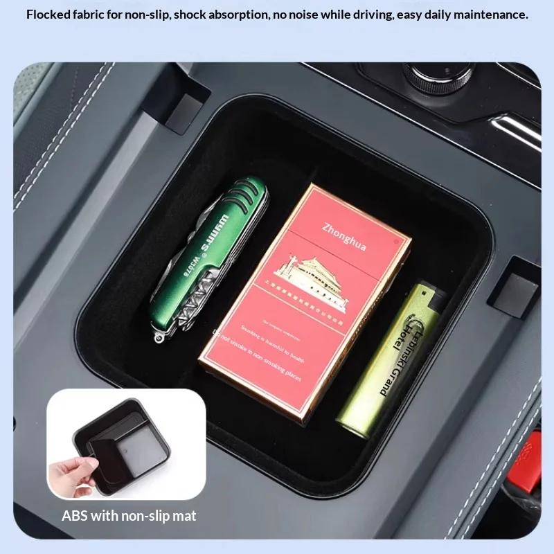 For BYD Leopard 5 Denza B5 Fangchengbao Bao5 Car Interior Upgrade Refrigerator Armrest Storage Organizer Box