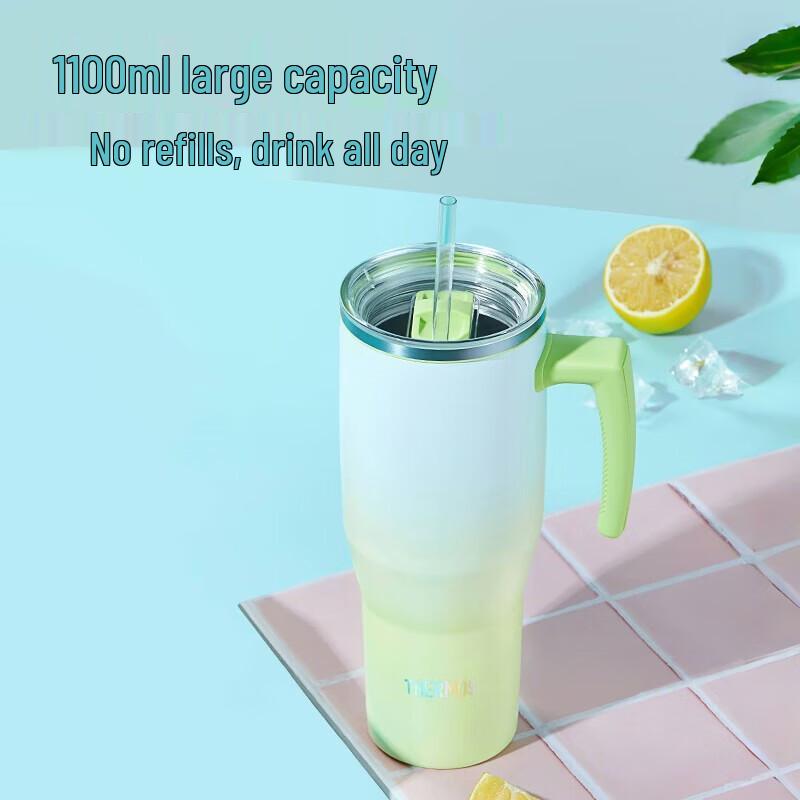 Thermos TSKP Double-Drink Insulated Sports Bottle