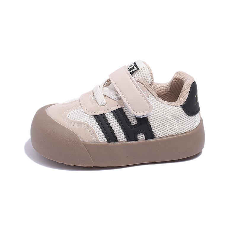 Boys and girls breathable toddler shoes spring and autumn new infant functional shoes boys and girls board shoes soft sole children's shoes