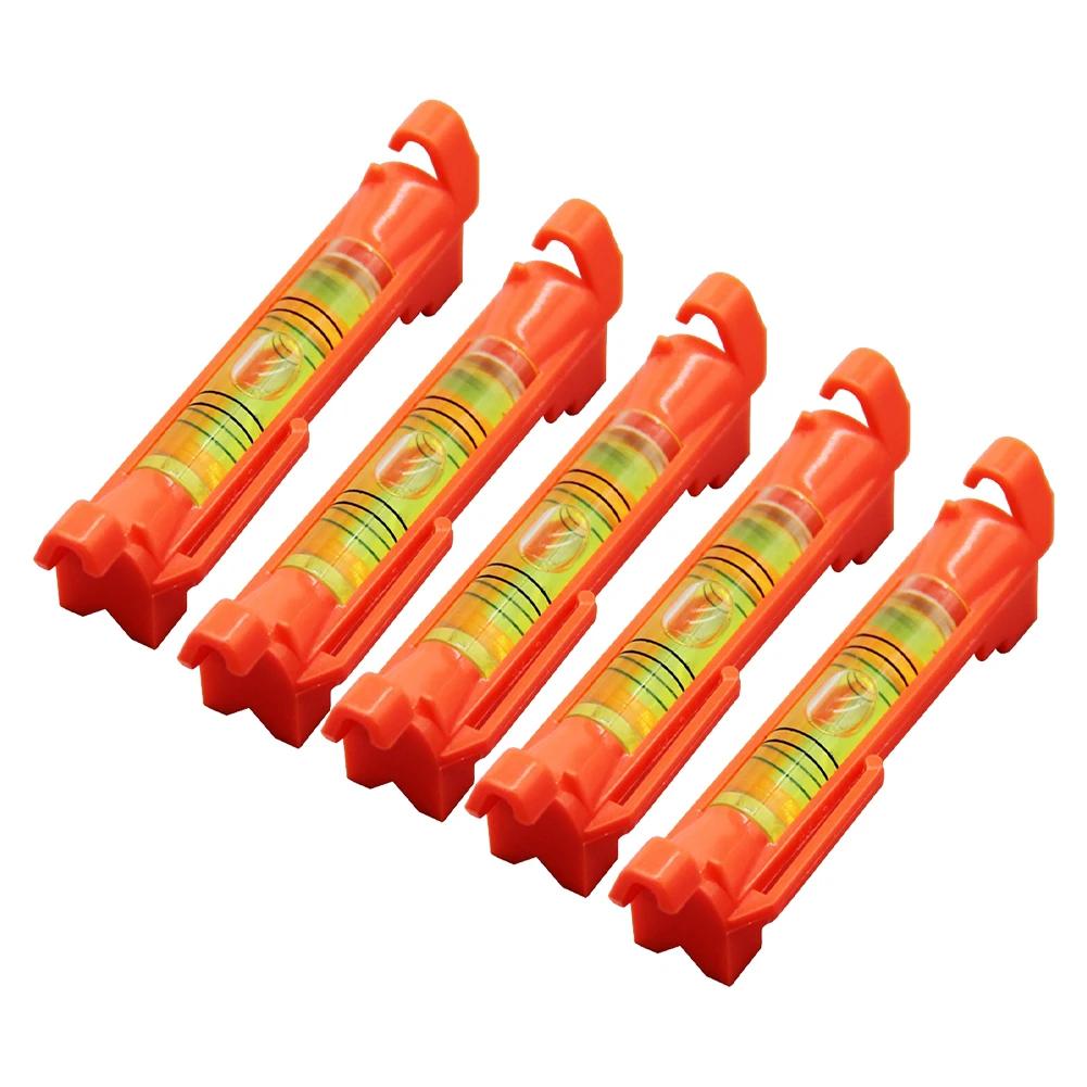 2/5pcs Line Hanging Bubble Level Gradienter For Building Construction String Level Mini Horizontal BubbleLevels Tools