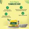 Styling Hair Cream Dandruff Protection with Lemon, Tea Tree, Almond Vatika Dabur 125 Ml