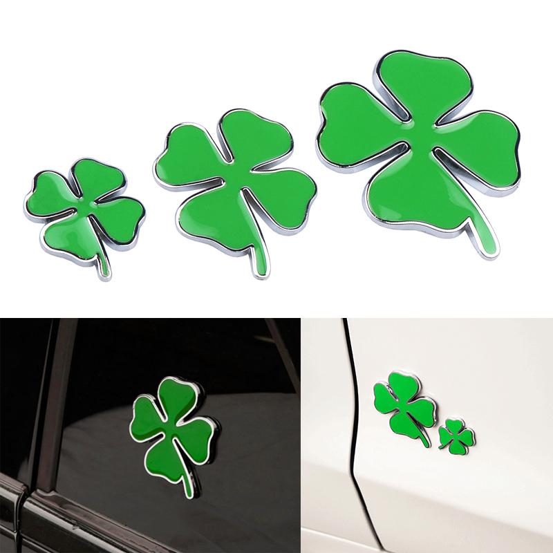 3D-Metall-Emblem mit vierblättrigem Kleeblatt, Auto-Körper-Kofferraum-Logo-Aufkleber, Dekoration, Aufkleber für Sportiva 159 147 156 Giulietta Mito 166
