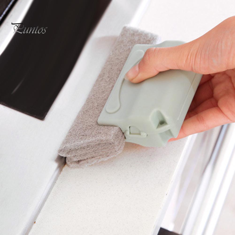 Cleaning Cloth Window Grooves Gaps Slot Brush Kitchen Cleaner Dust Remover Tool